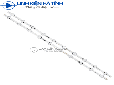 Bộ LED TIVI LG 43UJ652T 43LJ614 43VH6100 43UF6500 MỚI BỘ 2 THANH MỖI THANH 10 BÓNG 3V